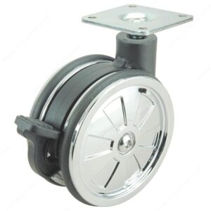 Richelieu Non-Hooded Twin Wheel Design Caster