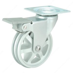 Richelieu Aluminum Double Ring Design Caster
